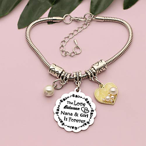 BHXRODE Nana - Braccialetto da polso per nonna