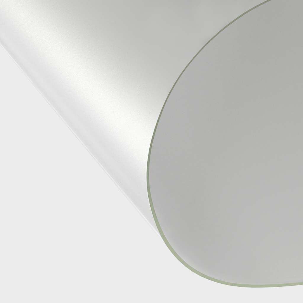 Lámina de PVC mate para mesa, 70 x 70 cm, 1,6 mm de grosor, para comedor, oficina, terraza, impermeable, resistente a los arañazos, fácil de cortar, lámina protectora para muebles y suelos