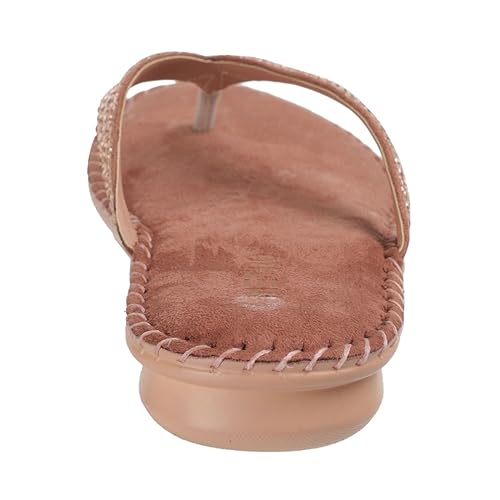 Image of Metro Women's Gold Embellished Casual Comfort Fashion Slippers