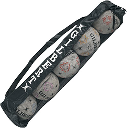 CreativeMinds UK Gilbert Netball Sports Equipments 5 Ball Storage Tube Sacks Bag Holdall