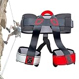 Soutien à la Mobilité Renforcé: Axé sur l'amélioration de la sécurité et de la mobilité, le harnais d'escalade offre un soutien fiable en optimisant la transmission de force et en diminuant la pression localisée. Cette conception permet une liberté de mouvement tout en une stabilité accrue, pour des ascensions en toute confiance et sans restriction.