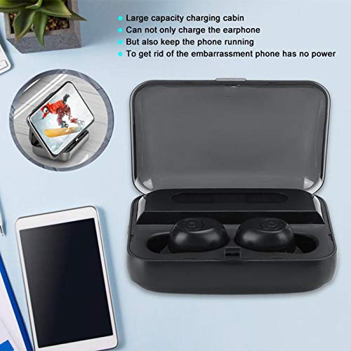 Oortelefoon F9-5 Zwart ABS LED Elektrisch Hoeveelheid Digitaal display Draadloze hoofdtelefoon Thuis Vrije tijd Kantoor… - Image 7