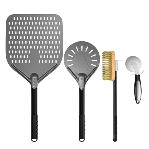 G.a HOMEFAVOR Pala per Pizza Perforata 12 Pollici - Professionale