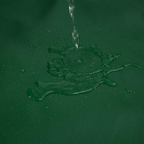Toldo gazebo impermeable 3x3 verde para proteger tu coche del viento 7