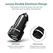 RAVPower Car Chargers [2 Pack] 24W 4.8A Metal Dual USB Car Adapter with iSmart 2.0, Compatible iPhone 11 Pro Max XS Max XR X 8 7 Plus, Ipad Pro Air Mini, Galaxy S9 S8 S7 Edge Note, Nexus and More