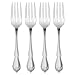 Oneida True Rose Set of 4 Salad Forks, Casual Flatware