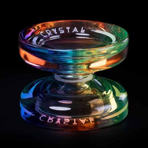 Image of 3 Pack Responsive Yoyos K2 Crystal for Kids Beginners, Dual Function Yoyos with Unresponsive Bearings Kit for Advanced and Pro Finger Spin Tricks+18 Yoyo Strings+3 Bags(Black+Green+Blue Pink Yellow)