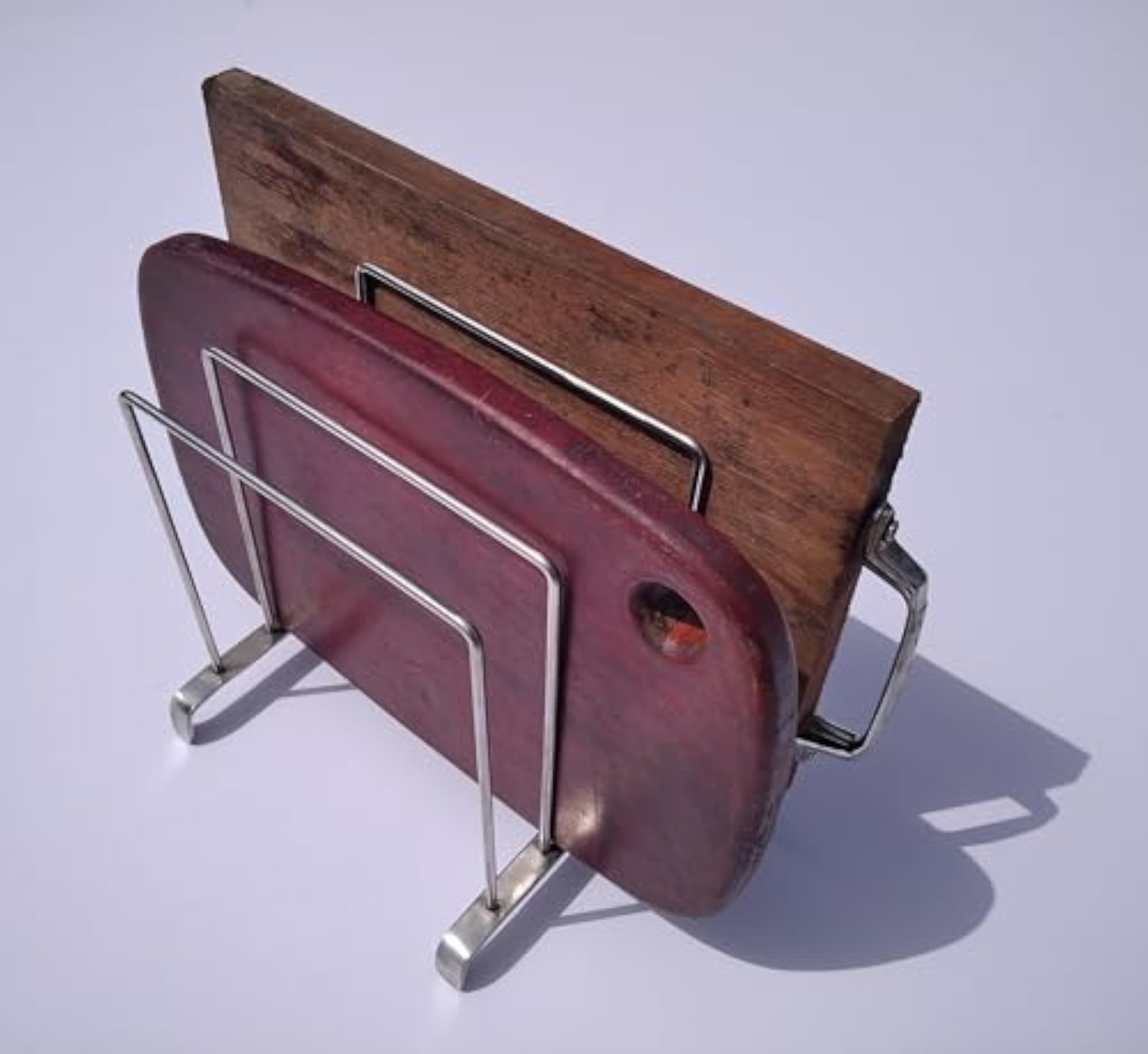 Stainless Steel Plate Stand Organizer, Kitchen Dish Holder