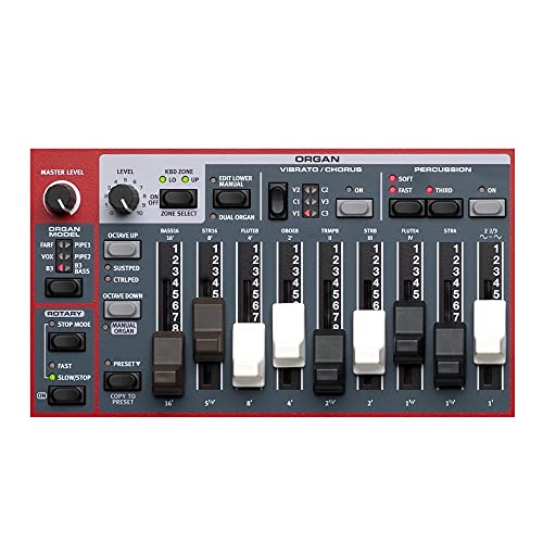 Nord Electro 6D 61 Key Semi-Weighted Action Keyboard Bundle With Knox Keyboard Stand, Bench, Sustain Pedal And Headphones (5 Items) #TOP7