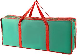 REDSTAR Christmas Storage Bag For Wrapping Paper and Decorations Fabric Gift Wrap Organiser for Wrapping Paper, Ribbons and Bows
