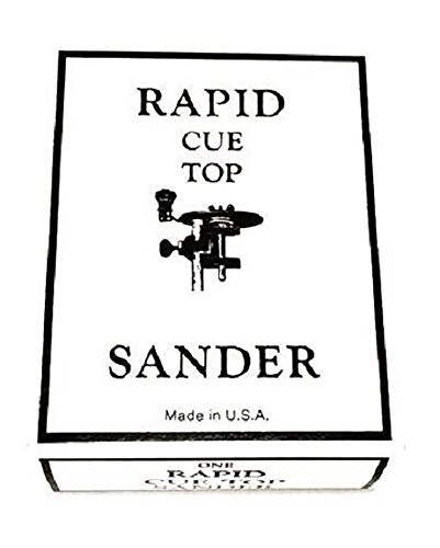 Tweeten Rapid Cue Top Sander Repair Billiard Pool Stick Tip #TOP1