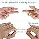 12 Stück Massageringe für Finger Massage Ring Akupressurring Sensorische Skills Ring Set, Fingermassagering für Stress Reduzierstück und Förderung der Durchblutung