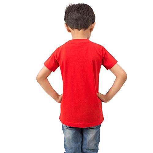 Image of Unisex-Child Printed Regular Fit T-Shirt