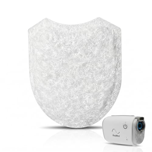 Image of CPAP & BiPAP Hypoallergenic Air Filter for AirMini (Pack of 1) Durable, Clean & Green Filter, Compatible with Resmed AirMini Model, Keeps Air Fresh & Ensures Optimal Performance