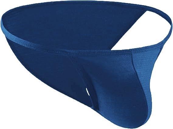 THE BLAZZEMen's Thong Low Rise Sexy Solid G-String Thong Bikini T-String Sexy Lingerie Panties Briefs L751