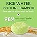 Ginger Rosemary & Rice Water Shampoo Bar Pack 3 - Hair Growth, Thickening, Strengthening, Anti Hair Loss, Volumize & pH Balanced - Sulfate & Silicone Free For All Hair Type