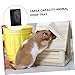 Yardwe 2pcs Pet Piss Pet Poop Cage Tray Dog Crate Bottom Tray Replacement Cage Accessory Replacement Tray for Dog Cages Replacement Tray for Rabbit Cage Tray for Cages Plastic Black