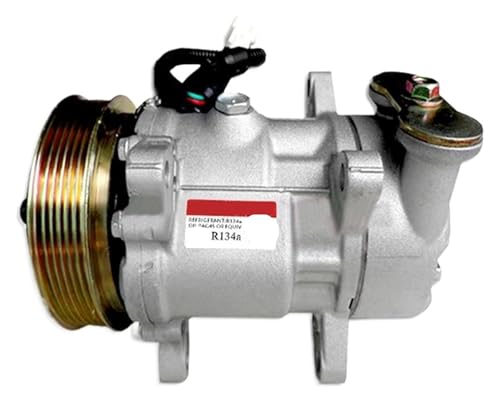 Compresor Aire Acondicionado Para Citroën Para XSARA Para Picasso 6453CN 6453EH 6453FS 6453JG 6453JK 9611111780 9628239480 Sd6v12 6v12 Compresor Aire Acondicionado Con