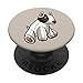 Miniatur Bullterrier Kuscheltier Hund PopSockets mit austauschbarem PopGrip