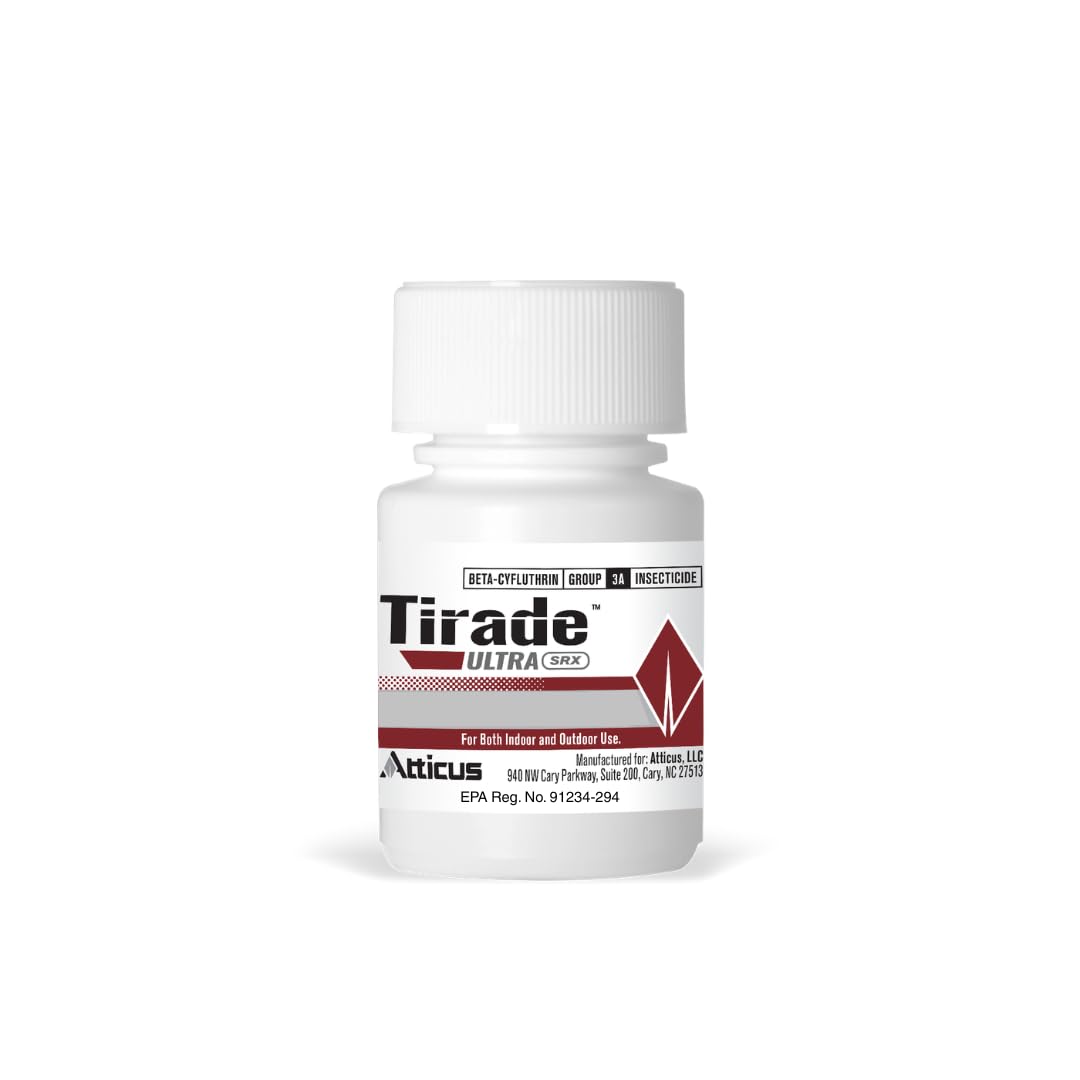 Atticus Tirade Ultra SRX Insecticide (32 ML) - Broad-Spectrum Insecticide - 11.8% Beta-Cyfluthrin Pest Control for Indoor and Outdoor Use