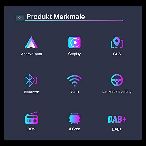 AWESAFE Android Radio för BMW F20 F30 F32 med GPS & CarPlay