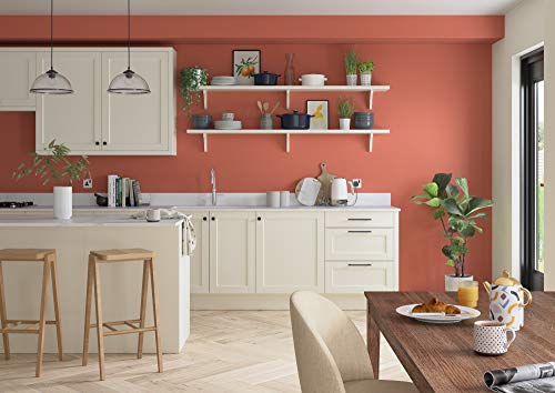 Dulux Simply Refresh Feature 5569244 farba emulsyjna do ścian - krwista pomarańcza - 1,25 l