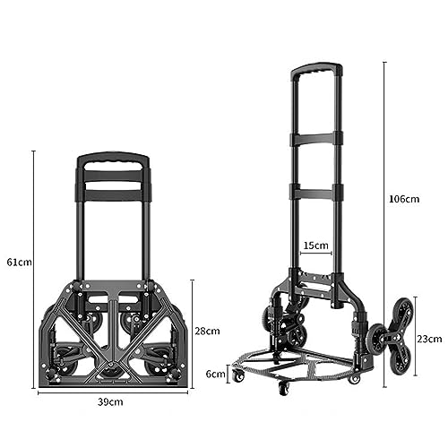 Carretilla de mano para escaleras 150 lbs capacidad miniatura 3