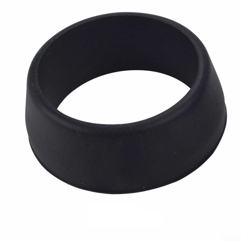 Mountain Bike Seat Post Dust Cover – Rubber Seal Ring for Bicycle Seat Tube Protection, Compatible with 25.4mm / 27.2mm / 30.4mm / 31.6mm Seat Posts, (25-30mm Black)