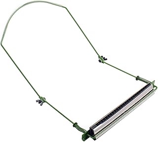 TOPPERFUN Accesorio para Armónica Soporte para Mástil de Armónica de 10 Orificios Marco de Metal Color Verde Cómodo Y
