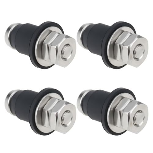 YINETTECH Lot de 4pcs Capteurs de Niveau d'eau RV 5mm à Visser 5/8x1x3/8 Pouces pour Réservoirs d'eau Fraîche