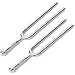 2 Pack Tuning Fork - Buytra Standard A 440Hz Tuning Fork, Musical Instruments Violin Guitar Tuner Device