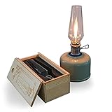 lampara gasolina soldador Proporciona una caja de madera con espuma en el interior para proteger la luz de que se rompa fácilmente.