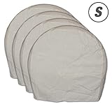 AES Industries 24' Diameter Heavy Canvas Wheel Paint Masker/Protection 4 Piece Set