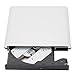 Sanpyl External CD Drive, Super Slim USB Interface Portable External DVD RW CD VCD Optical Disc Rewriter Computer Burner Writer, for Windows, for Visto, for Linux, for OS X 10