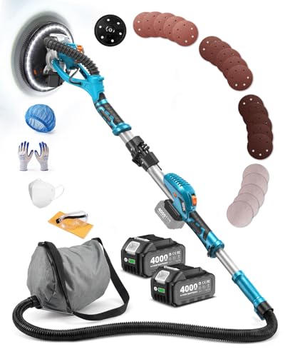 SEESII Cordless Drywall Sander with Vacuum