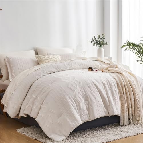 sponwilar King Size Comforter Set 7 Pieces Boho Bed in a