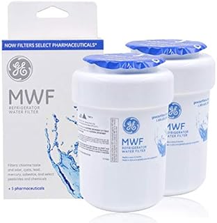 MWF Refrigerator Water Filter Replacement for MWF, MWFA, MWFP, GWF, GWFA, Kenmore 9991, 46-9991, 469991, Pack of 2