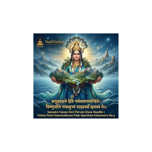 NadiVedas Mantras | Samudra Vasane Devi | Vedic Prayer for Grounding, Forgiveness, and Earth Alignment to Start Your Day