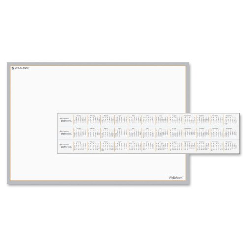 AT-A-GLANCE AW601028 WallMates Self-Adhesive Dry Erase Writing Surface, 36 x 24