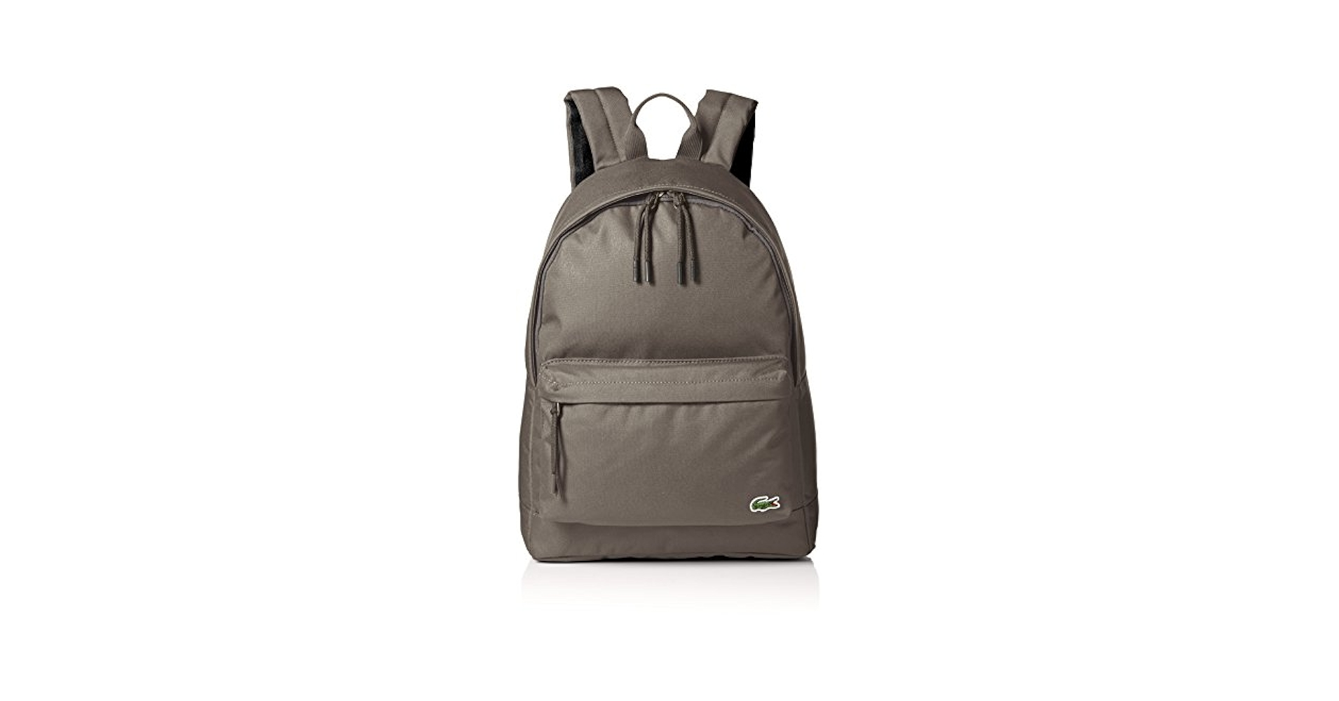 LACOSTE グレー リュック・バックパック ラコステ LACOSTE アウトドア クロック 撥水バックパック