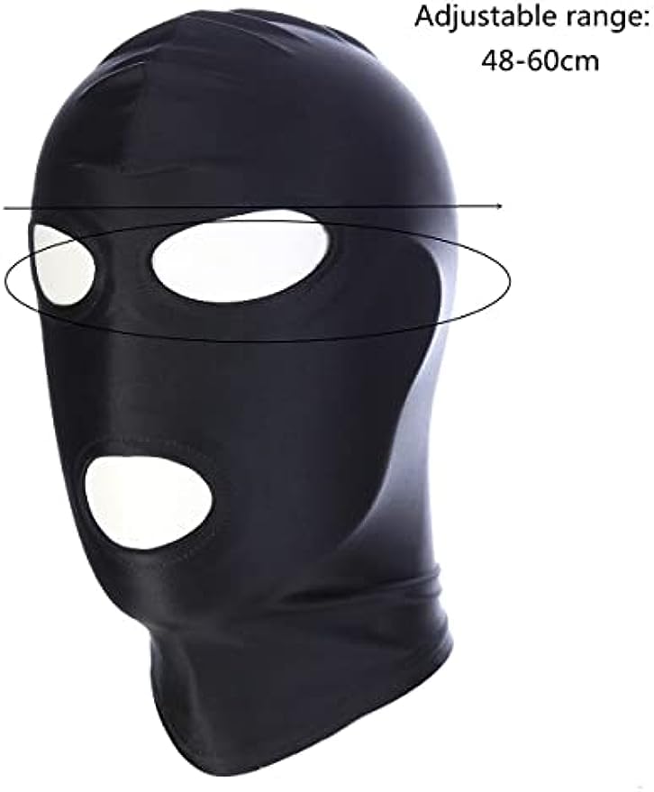 EKIDAZ 1PC copertura completa della testa, maschera traspirante, gioco di abbigliamento di ruolo con bocca aperta