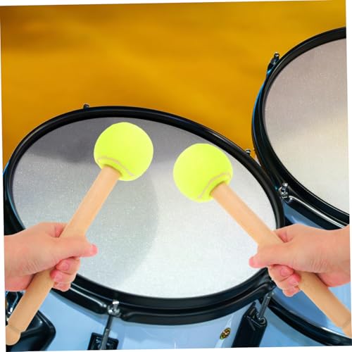 Baqueta de madera para principiantes Kisangel para banda de marcha, agarre cómodo, sonido rico, suministros para adolescentes miniatura 5