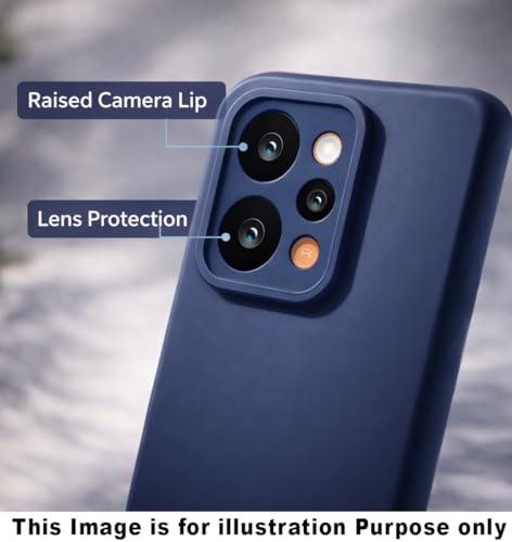 Image of Liquid Silicone Back Cover Case for OnePlus Nord CE6 Lite 5G | Soft Micro-Fibre Inside | Camera Protection Bump | Shockproof Back Cover Case for OnePlus Nord CE6 Lite 5G (Blue)