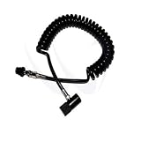 New Paintball Coil Remote Hose Line with Quick Disconnect & Slide Check