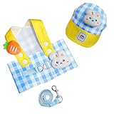 5. **Premièrement** : équipé de clips sécurisés d'une laisse robuste, ce harnais de poitrine pour animaux de compagnie est idéal pour vos chats et petits chiens tout en explorant ensemble.