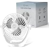 Photo Gallery cuqoo ventilatore da scrivania usb, girevole a 360°, alimentato tramite usb, portatile, con 3 velocità, potente, leggero e compatto, per casa, ufficio, camera da letto, viaggi e campeggio Photo Gallery cuqoo ventilatore da scrivania usb, girevole a 360°, alimentato tramite usb, portatile, con 3 velocità, potente, leggero e compatto, per casa, ufficio, camera da letto, viaggi e campeggio