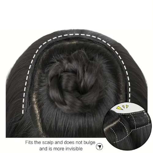 Image of Artifice 5 Clip Curly Wavy Hair Extension Natural Looking Synthetic Thick Hairs for Any Event Clip In For Styling Women and Girls 26 INCH MAROON With BROWN