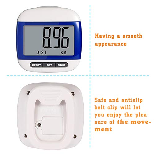 Contapassi multifunzione con clip per cintura