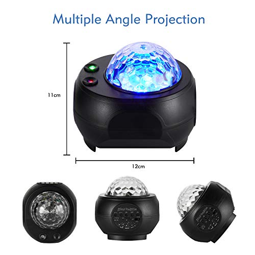 Star Light Projector, Tenei 2 In 1 Ocean Wave Night Light Projector With Remote Control, Galaxy Projector With Led Nebula Cloud With Music Player Speaker For Kids Teens Adults Bedroom #TOP5