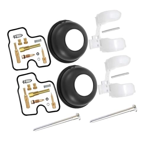 Kit réparation carburateur VT125 Shadow Honda avec membrane et piston flottant cyan